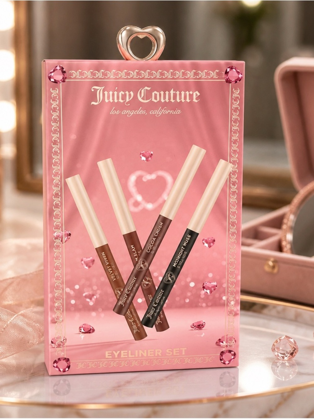 Juicy Couture 4-Pc Eyeliner Set Brown & Black Gift Set